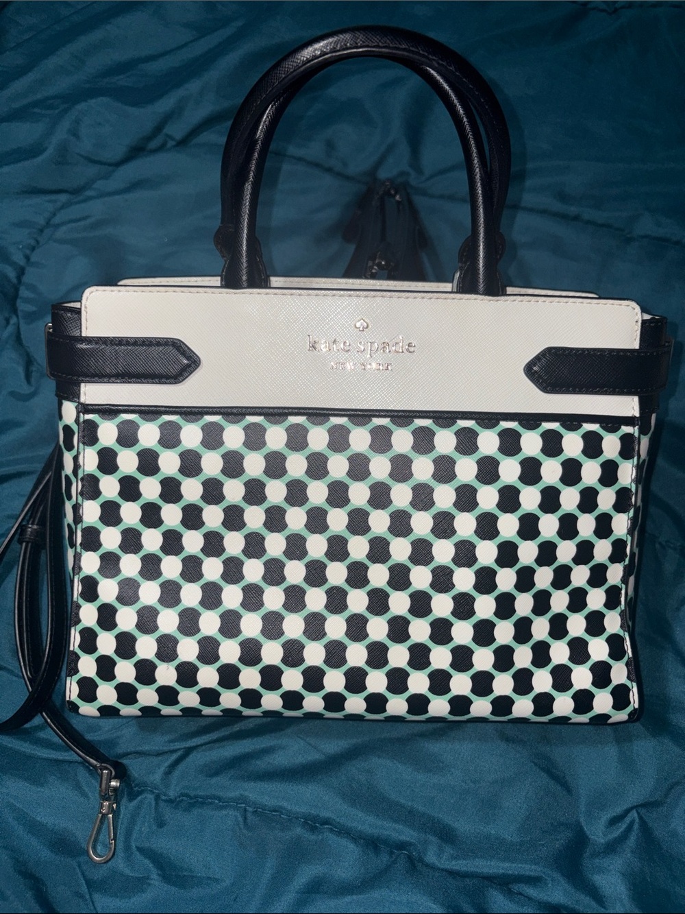 The Kate Spade New York Staci Benay Spot Medium Satchel + Free Dusty